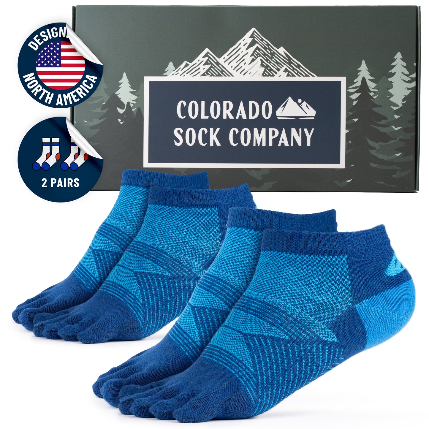 Midweight Merino – Indigo (2-Pack)