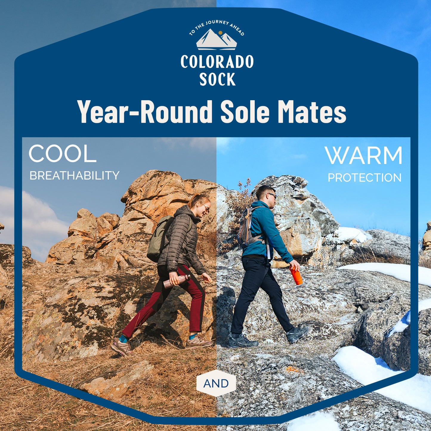 Midweight Merino – Indigo (2-Pack)