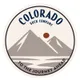 Colorado Sock Co. badge: To the journey ahead
