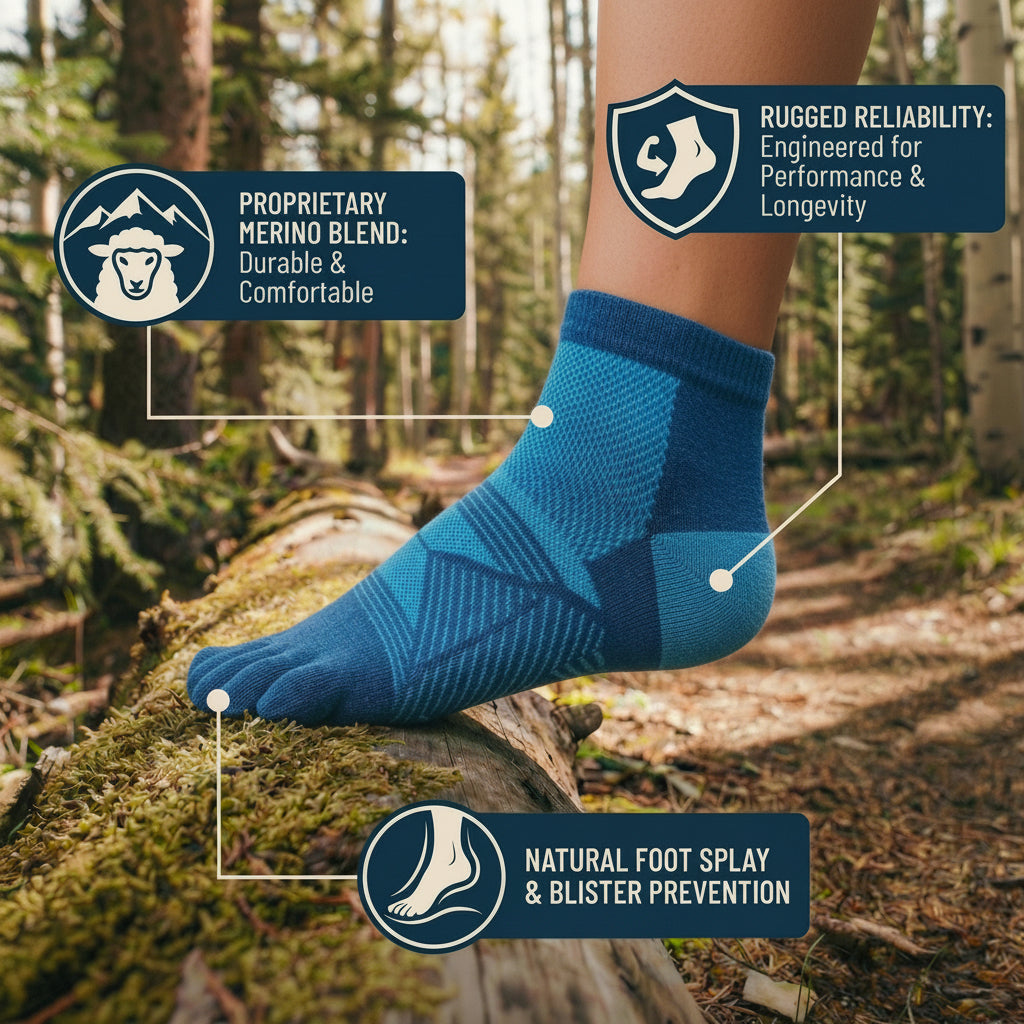 Midweight Merino – Indigo (2-Pack)