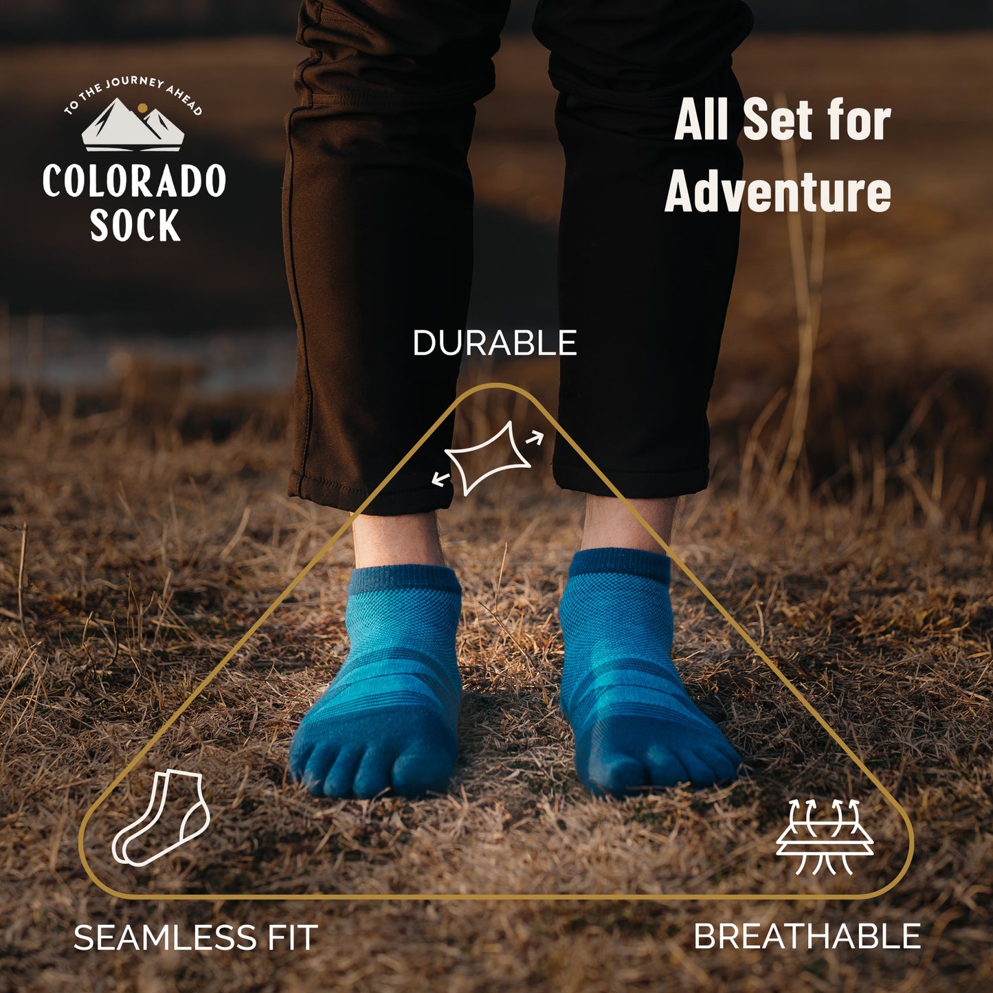 Midweight Merino – Indigo (2-Pack)